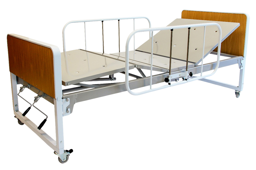 Cama Manual Fowler — aluguel de cama para casa de repouso em São Paulo
